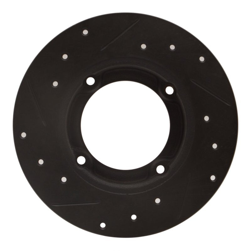 R1 Concepts Honda Civic Front Right Drilled & Slotted Brake Rotor (Part Number: rncECB - 59000R) | rncECB - 59000R - JDMuscleSPK983064
