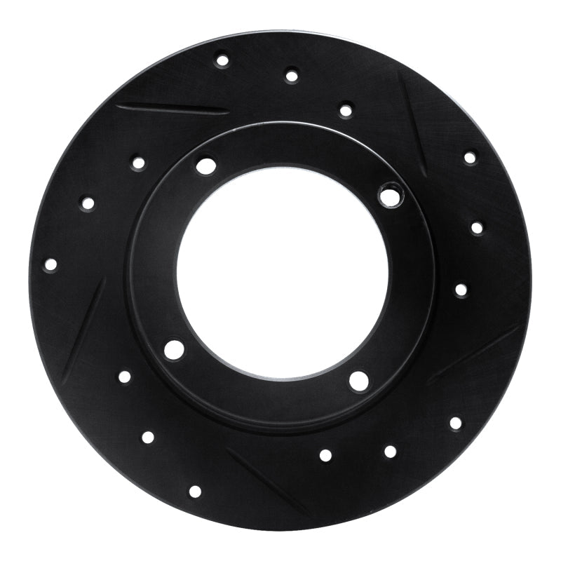 R1 Concepts Honda Civic Front Right Drilled & Slotted Brake Rotor (Part Number: rncECB - 59000R) | rncECB - 59000R - JDMuscleSPK983064