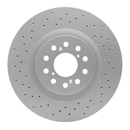 R1 Concepts Honda Civic Hatchback Front Drilled GeoSPEC Coated Rotor (Part rncRXE - 59065) | rncRXE - 59065 - JDMuscleSPK989263