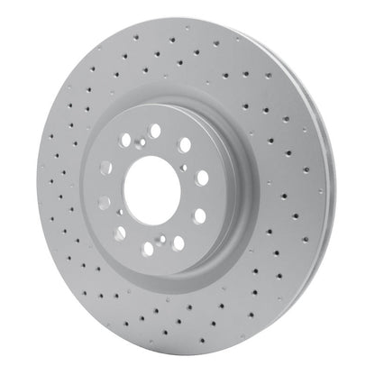 R1 Concepts Honda Civic Hatchback Front Drilled GeoSPEC Coated Rotor (Part rncRXE - 59065) | rncRXE - 59065 - JDMuscleSPK989263