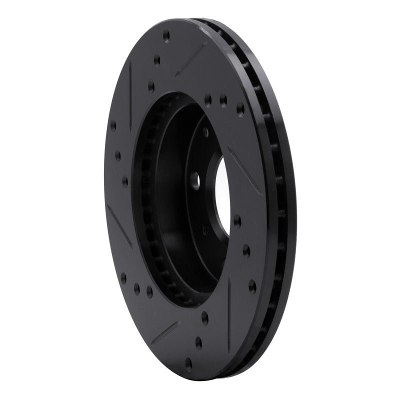 R1 Concepts Honda Civic Sedan Front Right Drilled & Slotted Brake Rotor (Part rncEDZ - 59018R) | rncEDZ - 59018R - JDMuscleSPK977271