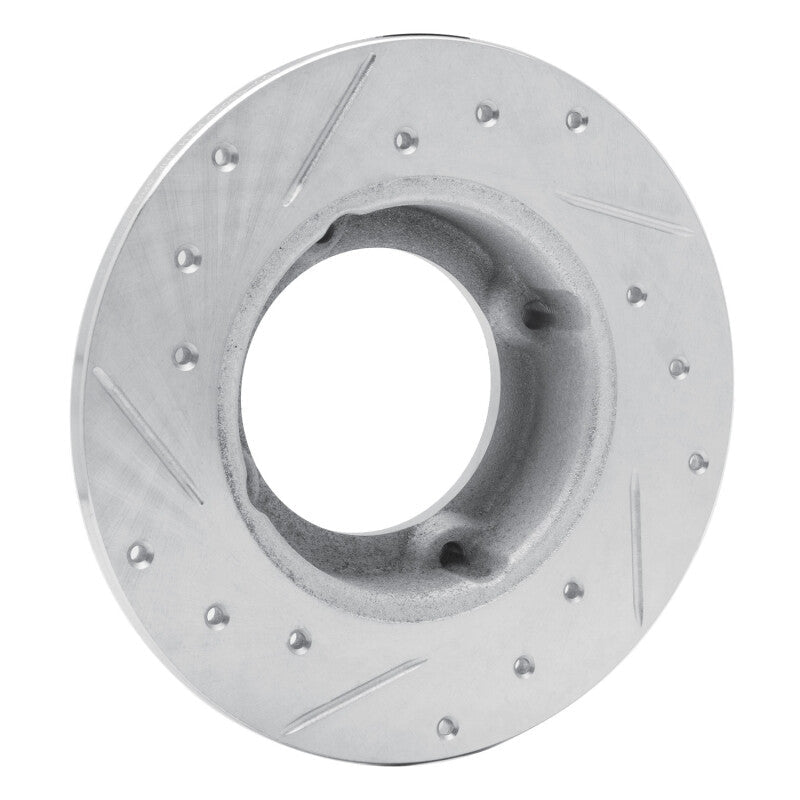 R1 Concepts Honda Civic Wagon Front Right Drilled & Slotted Silver Brake Rotor (Part rncEDZ - 59000R) | rncEDZ - 59000R - JDMuscleSPK986418