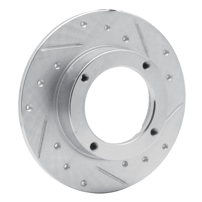R1 Concepts Honda Civic Wagon Front Right Drilled & Slotted Silver Brake Rotor (Part rncEDZ - 59000R) | rncEDZ - 59000R - JDMuscleSPK986418