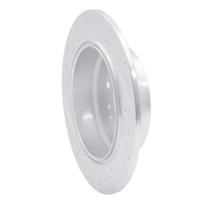R1 Concepts Honda CR - V 2002 - 2004 Rear Right Drilled & Slotted Silver Brake Rotor | rncEDZ - 59046R - JDMuscleSPK986472