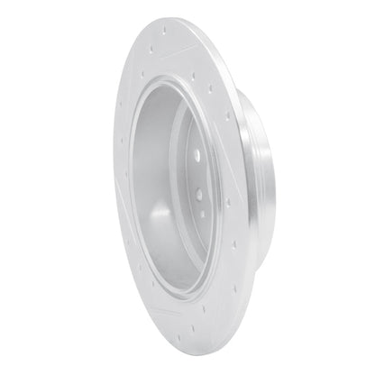 R1 Concepts Honda CR - V 2002 - 2004 Rear Right Drilled & Slotted Silver Brake Rotor | rncEDZ - 59046R - JDMuscleSPK986472