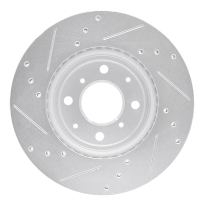 R1 Concepts Honda Fit 2015 - 2020 Front Right Drilled & Slotted Silver Brake Rotor - Part  RNCEDZ - 59038R | rncEDZ - 59038R - JDMuscleSPK986466
