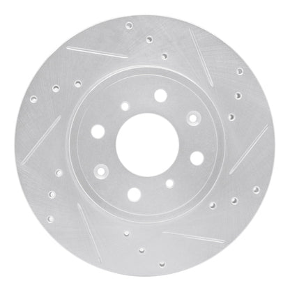 R1 Concepts Honda Fit 2015 - 2020 Front Right Drilled & Slotted Silver Brake Rotor - Part  RNCEDZ - 59038R | rncEDZ - 59038R - JDMuscleSPK986466