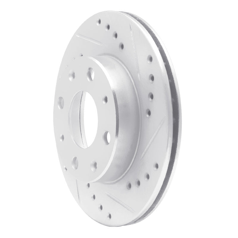 R1 Concepts Honda Insight 1984 - 2006 Front Right Drilled & Slotted Silver Brake Rotor - Part  RNCEDZ - 59005R | rncEDZ - 59005R - JDMuscleSPK986428