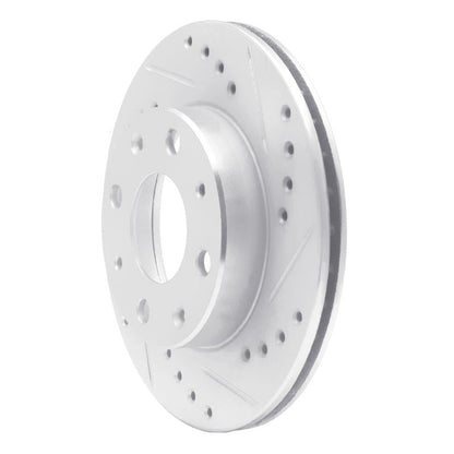 R1 Concepts Honda Insight 1984 - 2006 Front Right Drilled & Slotted Silver Brake Rotor - Part  RNCEDZ - 59005R | rncEDZ - 59005R - JDMuscleSPK986428