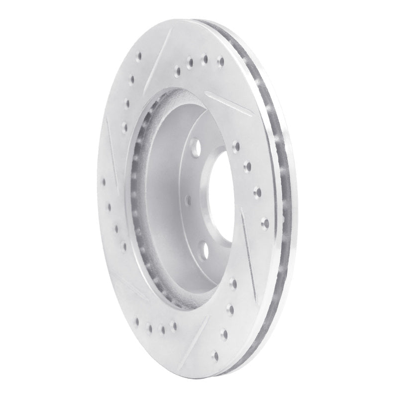 R1 Concepts Honda Insight 1984 - 2006 Front Right Drilled & Slotted Silver Brake Rotor - Part  RNCEDZ - 59005R | rncEDZ - 59005R - JDMuscleSPK986428