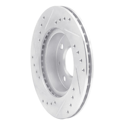 R1 Concepts Honda Insight 1984 - 2006 Front Right Drilled & Slotted Silver Brake Rotor - Part  RNCEDZ - 59005R | rncEDZ - 59005R - JDMuscleSPK986428