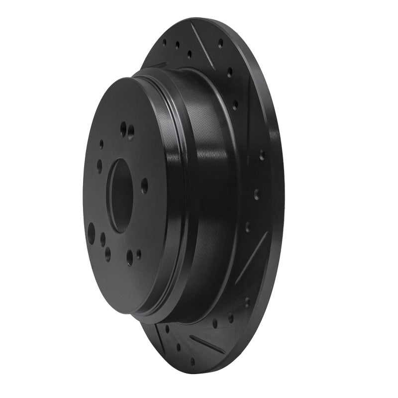 R1 Concepts Honda Odyssey 2002 - 2004 Rear Right Drilled & Slotted Brake Rotor | rncECB - 59047R - JDMuscleSPK975943