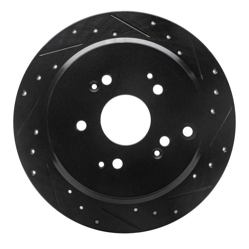 R1 Concepts Honda Odyssey 2002 - 2004 Rear Right Drilled & Slotted Brake Rotor | rncECB - 59047R - JDMuscleSPK975943