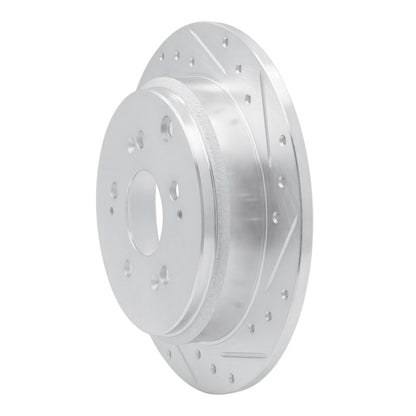 R1 Concepts Honda Odyssey 2005 - 2010 Rear Right Drilled & Slotted Silver Brake Rotor - Part  RNCEDZ - 59050R | rncEDZ - 59050R - JDMuscleSPK977297