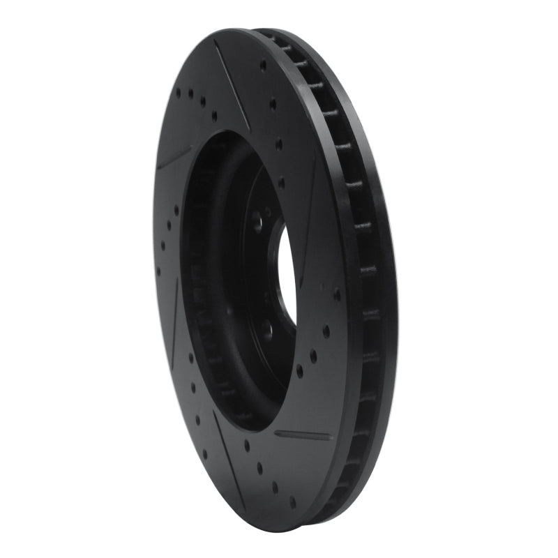 R1 Concepts Honda Odyssey Front Left Drilled & Slotted Brake Rotor (Part rncECB - 59049L) | rncECB - 59049L - JDMuscleSPK975944