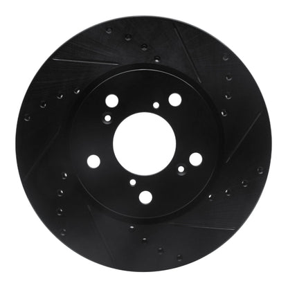 R1 Concepts Honda Odyssey Front Right Drilled & Slotted Brake Rotor (Part No. RNC - ECB - 59049R) | rncECB - 59049R - JDMuscleSPK975945