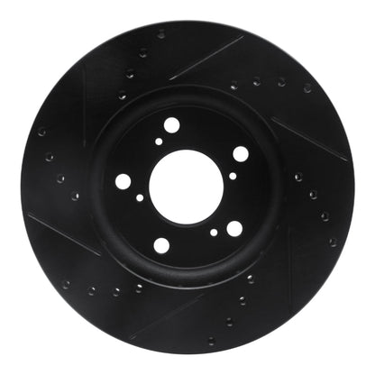 R1 Concepts Honda Odyssey Front Right Drilled & Slotted Brake Rotor (Part No. RNC - ECB - 59049R) | rncECB - 59049R - JDMuscleSPK975945