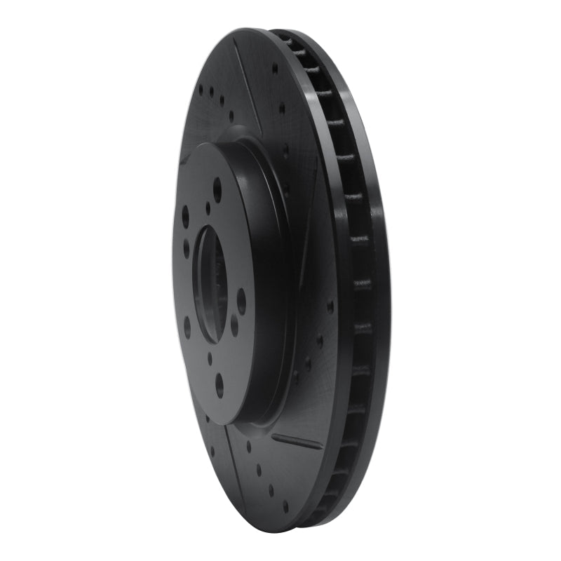 R1 Concepts Honda Odyssey Front Right Drilled & Slotted Brake Rotor (Part No. RNC - ECB - 59049R) | rncECB - 59049R - JDMuscleSPK975945