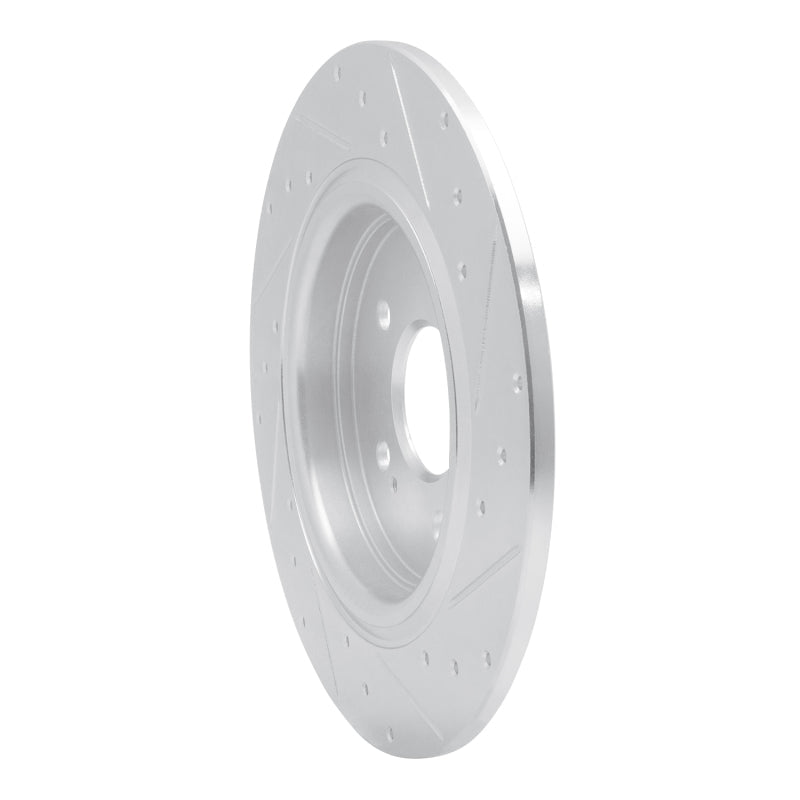 R1 Concepts Honda Odyssey Rear Left Drilled & Slotted Silver Brake Rotor (Part rncEDZ - 59066L) | rncEDZ - 59066L - JDMuscleSPK986496