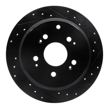 R1 Concepts Honda Odyssey Rear Right Drilled & Slotted Brake Rotor - Black | rncECB - 59050R - JDMuscleSPK975947
