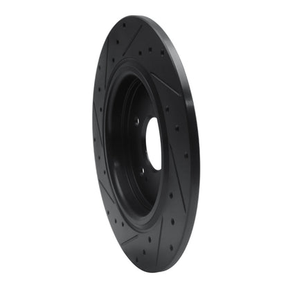 R1 Concepts Honda Odyssey Rear Right Drilled & Slotted Brake Rotor (Part rncECB - 59066R) | rncECB - 59066R - JDMuscleSPK983091