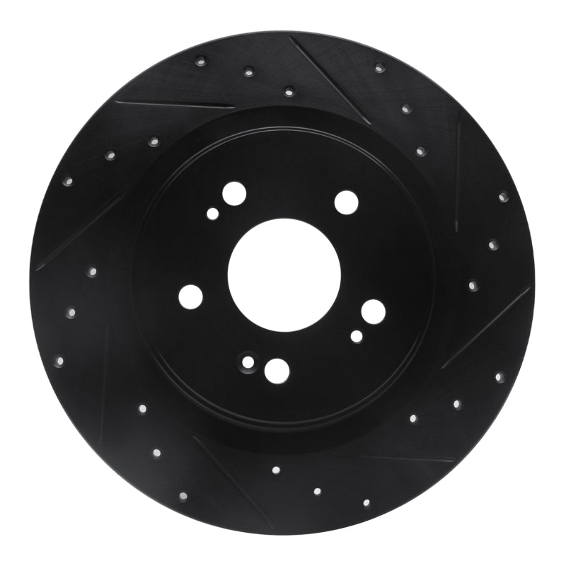 R1 Concepts Honda Odyssey Rear Right Drilled & Slotted Brake Rotor (Part rncECB - 59066R) | rncECB - 59066R - JDMuscleSPK983091
