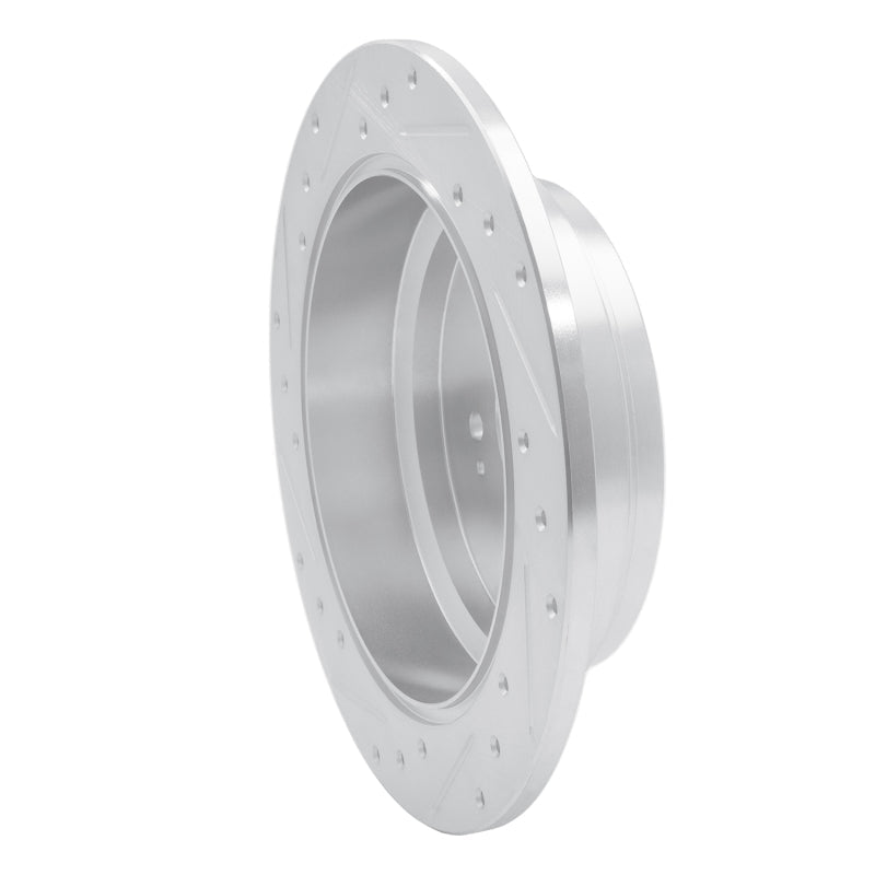 R1 Concepts Honda Odyssey Rear Right Drilled & Slotted Brake Rotor - Silver | rncEDZ - 59047R - JDMuscleSPK986474