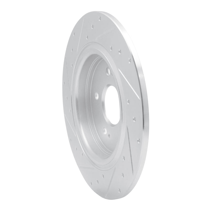 R1 Concepts Honda Odyssey Rear Right Drilled & Slotted Silver Brake Rotor (Part rncEDZ - 59066R) | rncEDZ - 59066R - JDMuscleSPK986497