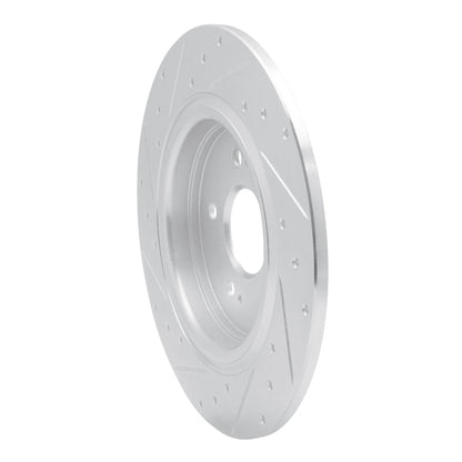 R1 Concepts Honda Odyssey Rear Right Drilled & Slotted Silver Brake Rotor (Part rncEDZ - 59066R) | rncEDZ - 59066R - JDMuscleSPK986497