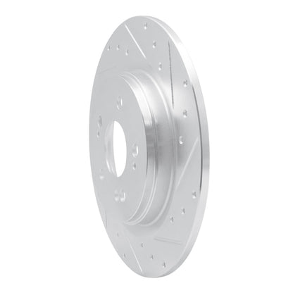 R1 Concepts Honda Odyssey Rear Right Drilled & Slotted Silver Brake Rotor (Part rncEDZ - 59066R) | rncEDZ - 59066R - JDMuscleSPK986497