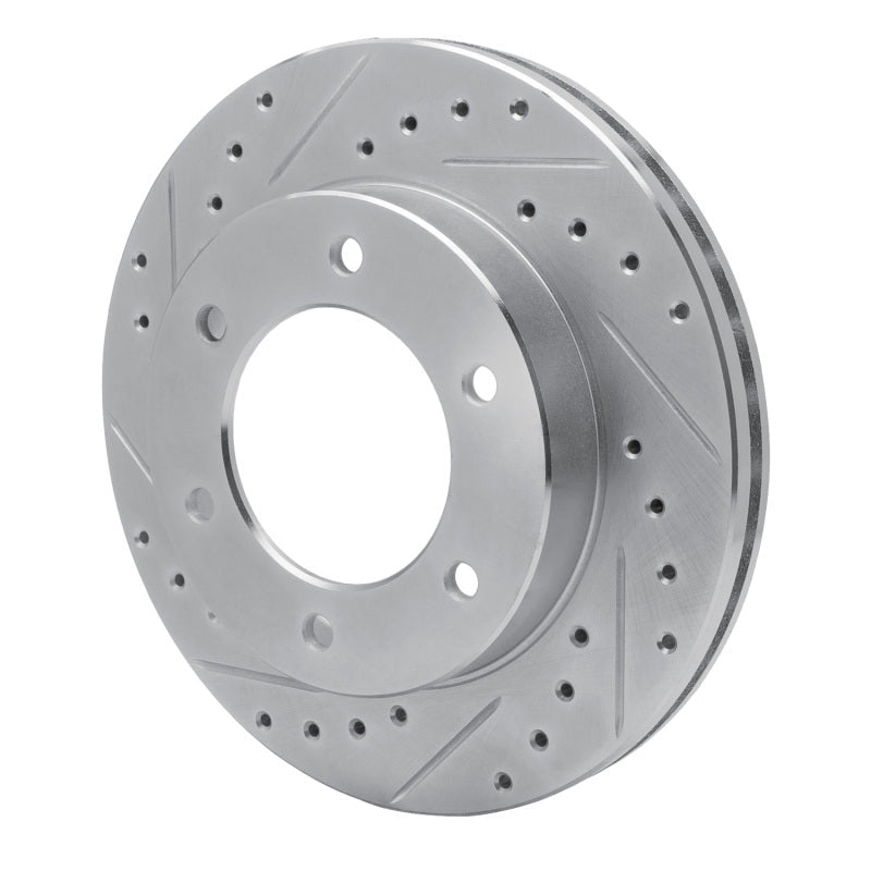 R1 Concepts Honda Passport Front Left Drilled & Slotted Brake Rotor - Silver Finish | rncEDZ - 37010L - JDMuscleSPK985189