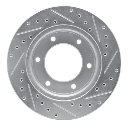R1 Concepts Honda Passport Front Left Drilled & Slotted Brake Rotor - Silver Finish | rncEDZ - 37010L - JDMuscleSPK985189