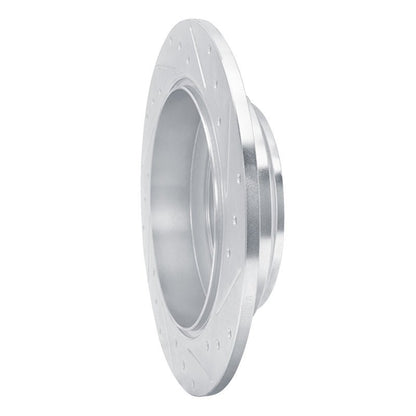 R1 Concepts Honda Pilot Rear Left Drilled & Slotted Silver Brake Rotor (Part Number: RNCEDZ - 59062L) | rncEDZ - 59062L - JDMuscleSPK986490
