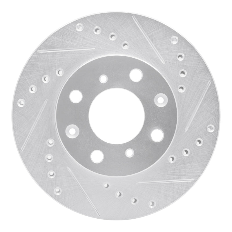 R1 Concepts Honda Prelude 1984 - 1990 Front Right Drilled & Slotted Brake Rotor | rncEDZ - 59011R - JDMuscleSPK986440