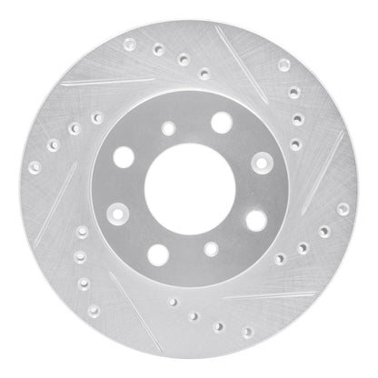 R1 Concepts Honda Prelude 1984 - 1990 Front Right Drilled & Slotted Brake Rotor | rncEDZ - 59011R - JDMuscleSPK986440