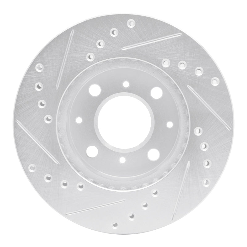 R1 Concepts Honda Prelude 1984 - 1990 Front Right Drilled & Slotted Brake Rotor | rncEDZ - 59011R - JDMuscleSPK986440