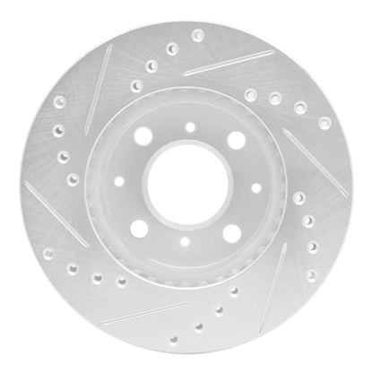 R1 Concepts Honda Prelude 1984 - 1990 Front Right Drilled & Slotted Brake Rotor | rncEDZ - 59011R - JDMuscleSPK986440
