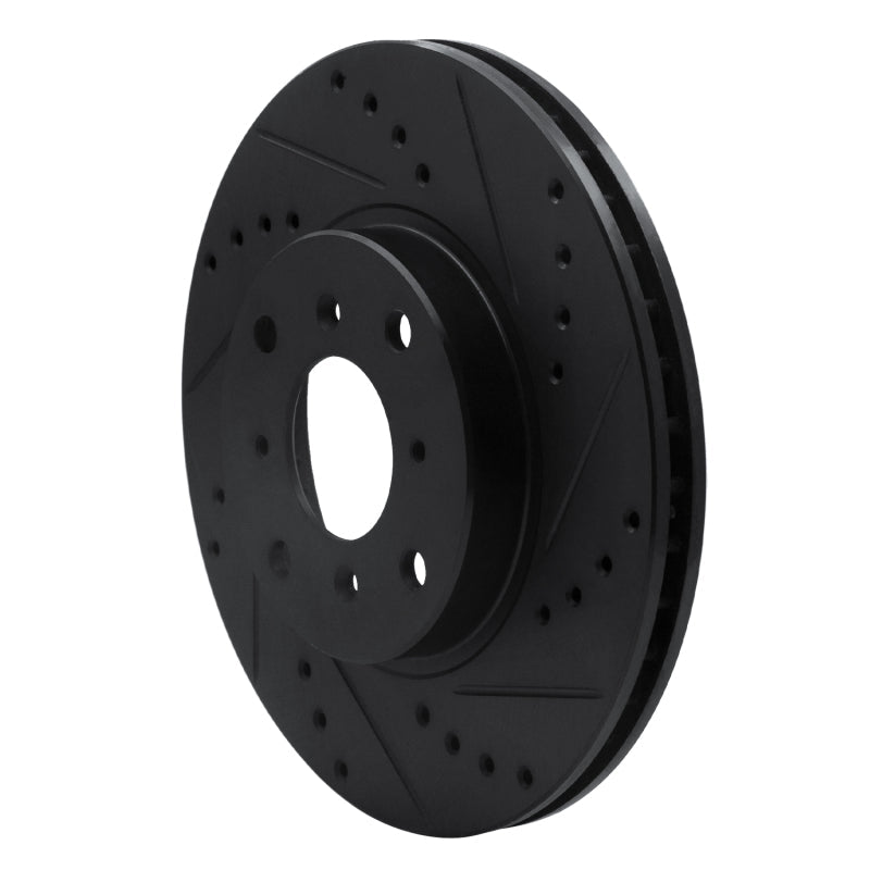 R1 Concepts Honda Prelude Front Right Drilled & Slotted Brake Rotor (Part rncECB - 59022R) | rncECB - 59022R - JDMuscleSPK975902