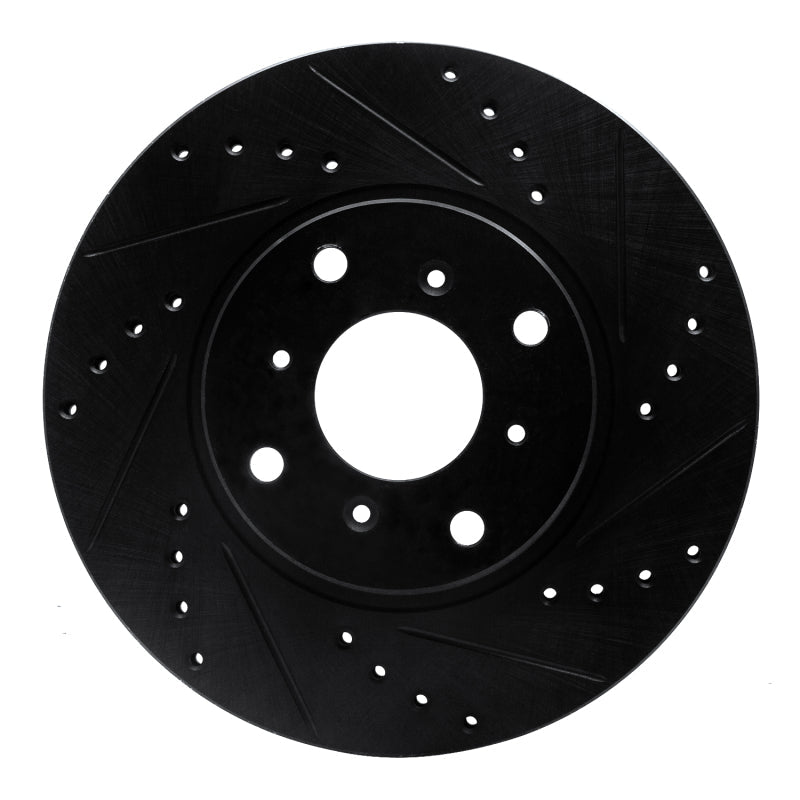 R1 Concepts Honda Prelude Front Right Drilled & Slotted Brake Rotor (Part rncECB - 59022R) | rncECB - 59022R - JDMuscleSPK975902