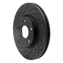 R1 Concepts Honda Ridgeline Front Left Drilled and Slotted Black Brake Rotor (Part rncECB - 59051L) | rncECB - 59051L - JDMuscleSPK975948