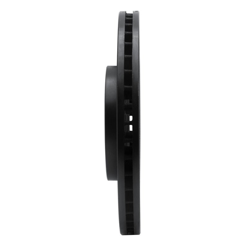 R1 Concepts Honda Ridgeline Front Left Drilled and Slotted Black Brake Rotor (Part rncECB - 59051L) | rncECB - 59051L - JDMuscleSPK975948