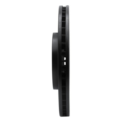 R1 Concepts Honda Ridgeline Front Left Drilled and Slotted Black Brake Rotor (Part rncECB - 59051L) | rncECB - 59051L - JDMuscleSPK975948