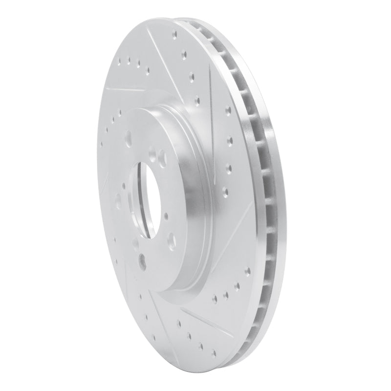 R1 Concepts Honda Ridgeline Front Right Drilled & Slotted Silver Brake Rotor (Part rncEDZ - 59051R) | rncEDZ - 59051R - JDMuscleSPK986477