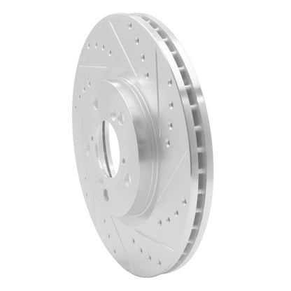 R1 Concepts Honda Ridgeline Front Right Drilled & Slotted Silver Brake Rotor (Part rncEDZ - 59051R) | rncEDZ - 59051R - JDMuscleSPK986477