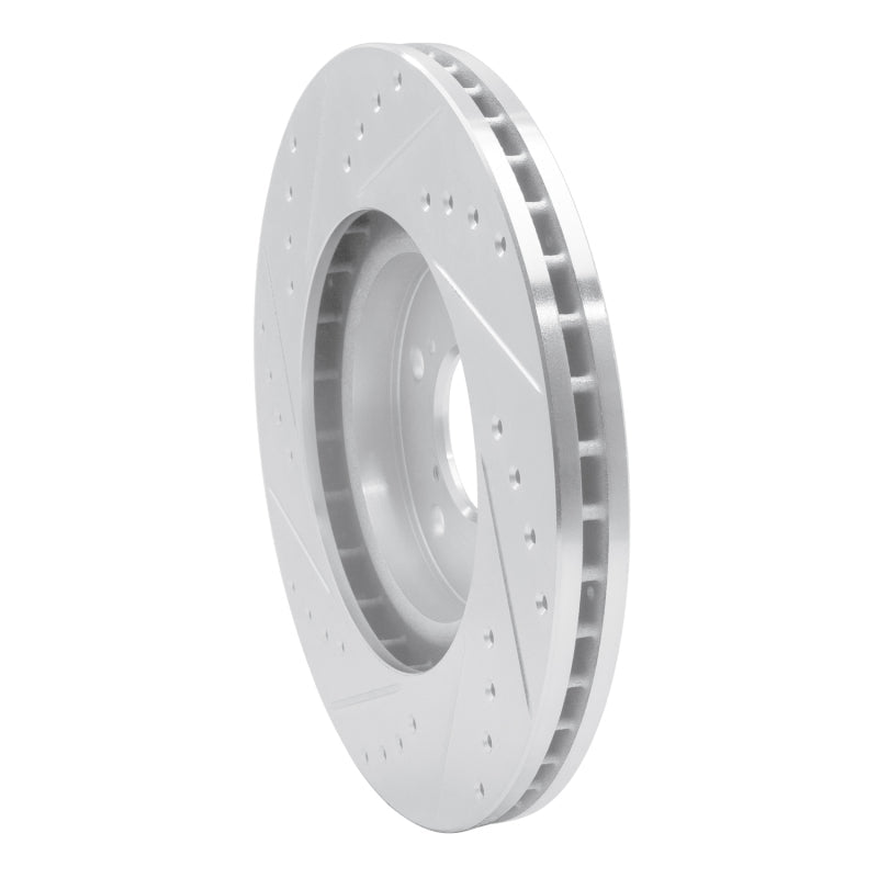 R1 Concepts Honda Ridgeline Front Right Drilled & Slotted Silver Brake Rotor (Part rncEDZ - 59051R) | rncEDZ - 59051R - JDMuscleSPK986477