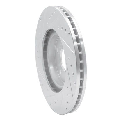 R1 Concepts Honda Ridgeline Front Right Drilled & Slotted Silver Brake Rotor (Part rncEDZ - 59051R) | rncEDZ - 59051R - JDMuscleSPK986477