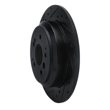 R1 Concepts Honda Ridgeline Rear Left Drilled & Slotted Black Brake Rotor (Part Number: RNC - ECB - 59062L) | rncECB - 59062L - JDMuscleSPK975962