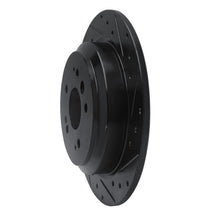 R1 Concepts Honda Ridgeline Rear Right Drilled & Slotted Black Brake Rotor (Part Number: RNC - ECB - 59062R) | rncECB - 59062R - JDMuscleSPK975963