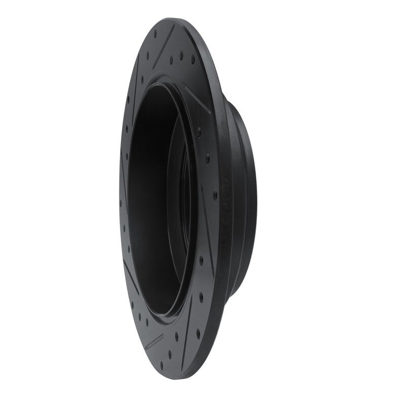 R1 Concepts Honda Ridgeline Rear Right Drilled & Slotted Black Brake Rotor (Part Number: RNC - ECB - 59062R) | rncECB - 59062R - JDMuscleSPK975963