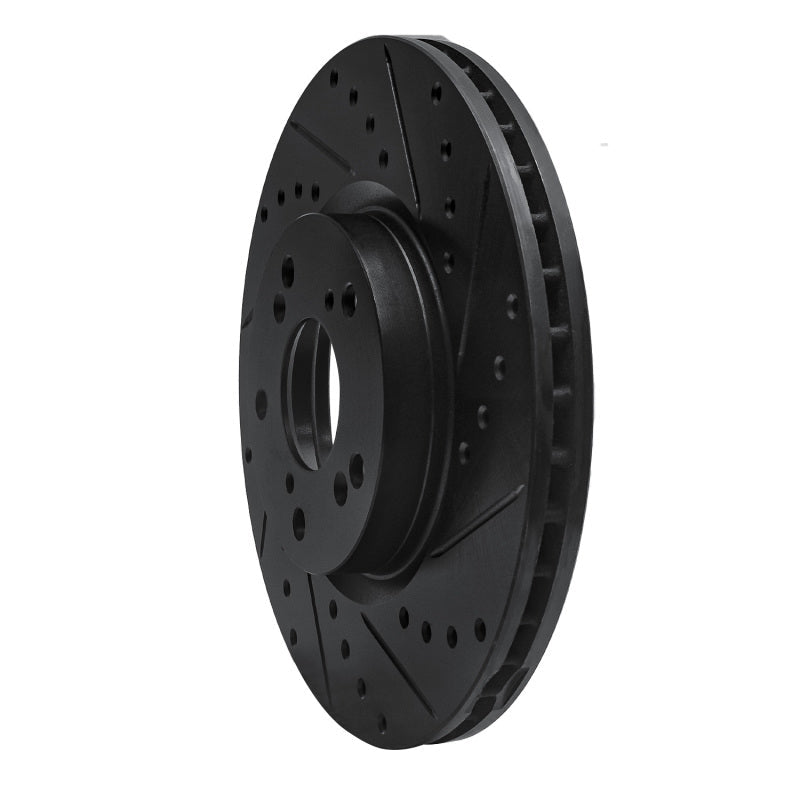 R1 Concepts Honda Ridgeline Rear Right Drilled & Slotted Brake Rotor (Part rncECB - 59052R) | rncECB - 59052R - JDMuscleSPK975951